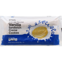 Simply Value Creme Cookies, Vanilla Sandwich, 25 Ounce