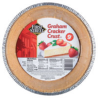 First Street Graham Cracker Crust, 9 Inch, 6 Ounce