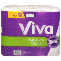 Viva Towels, Big Rolls, Choose-A-Sheet, 1-Ply, 6 Each