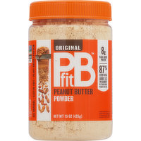 PBfit Peanut Butter Powder, Original, 15 Ounce