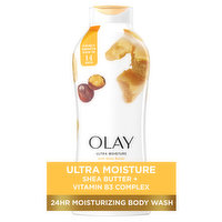 Olay Body Wash with Shea Butter, 22 Ounce