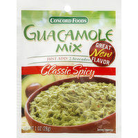 Concord Foods Guacamole Mix, Classic Spicy, 1 Ounce