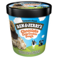 Ben & Jerry's Ice Cream, Chocolate Chip Cookie Dough, 16 Ounce