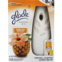 Glade Automatic Spray Freshener, Hawaiian Breeze, 1 Each
