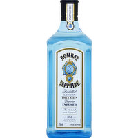 Bombay Dry Gin, London, Distilled, 750 Millilitre