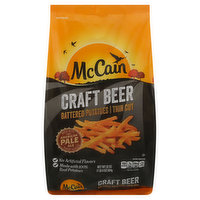 McCain Battered Potatoes, Craft Beer, Thin Cut, 22 Ounce