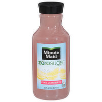 Minute Maid Pink Lemonade, Zero Sugar, 52 Fluid ounce