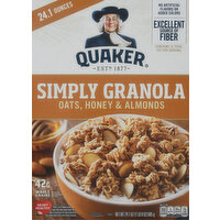 Quaker Simply Granola, Oats, Honey & Almonds, 24.1 Ounce