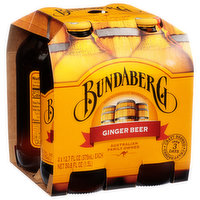 Bundaberg Ginger Beer, 4 Each