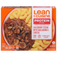 Lean Cuisine Salisbury Steak, with Macaroni & Cheese, 9.5 Ounce