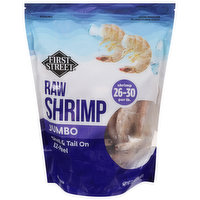 First Street Shrimp, Raw, Jumbo, 32 Ounce