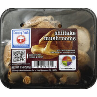 Country Fresh Mushroom Mushrooms, Shiitake, 3.5 Ounce