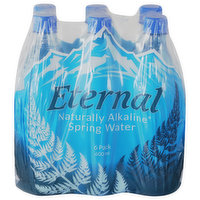 Eternal Spring Water, Naturally Alkaline, 6 Pack, 121.73 Ounce