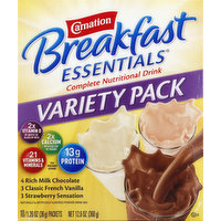 Carnation Complete Nutritional Drink, Variety Pack, 10 Each