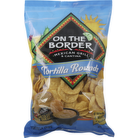 On The Border Round Tortilla Chips 10.5 oz, 10.5 Ounce