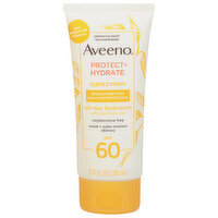 Aveeno Sunscreen, Protect + Hydrate, SPF 60, 3 Ounce