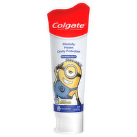 Colgate Toothpaste with Anticavity Fluoride, Minions™s, Bubble Fruit, 4.6 Ounce