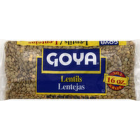 Goya Lentils, 16 Ounce