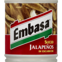 Embasa Jalapenos, Sliced, in Escabeche, 7 Ounce