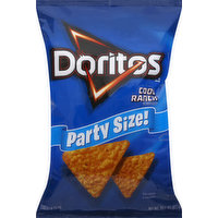 Doritos Tortilla Chips, Cool Ranch Flavored, Party Size!, 14.5 Ounce