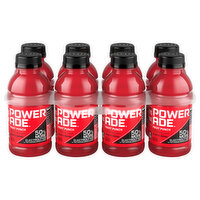 Powerade Sports Drink, Fruit Punch, 8 Each