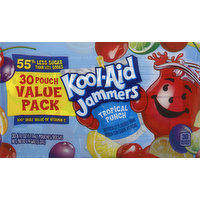 Kool-Aid Drink, Tropical Punch, 30 Pouch Value Pack, 30 Each