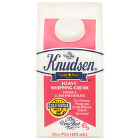 Knudsen Heavy Whipping Cream, 1 Pint