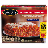 Stouffer's Lasagna with Meat & Sauce, Large Size, 19 Ounce