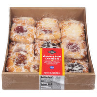 First Street Danish, Assorted, Mini, 24 Each