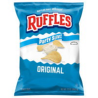 Ruffles Original Potato Chips, Party Size, 13 Ounce