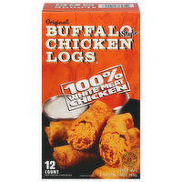 Finger Food Products Chicken Logs, Buffalo Style, 27 Ounce