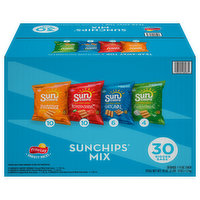 Frito Lay Snacks, Sunchips Mix, Variety Packs, 30 Each