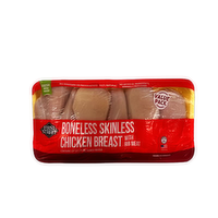 First Street Boneless Skinless Chicken Breast Value Pack, Avg, 3.84 Pound