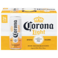 Corona Light Beer, 24 Each