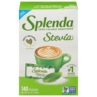 Splenda Sweetener, Zero Calorie, Stevia, 140 Each
