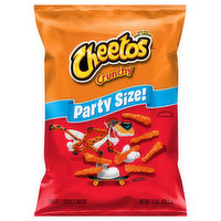 Cheetos Cheese Flavored Snacks, Crunchy, Party Size, 15 Ounce