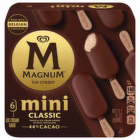 Magnum Ice Cream Bars, Classic, Mini, 6 Each