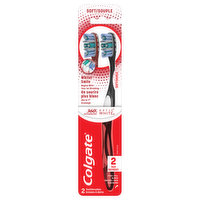 Colgate Adult Manual Toothbrush, Soft, 2 Each