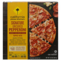 California Pizza Kitchen Pizza, Uncured, Signature, Pepperoni, 12.9 Ounce