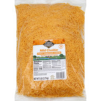 First Street Cheese, Mild Cheddar, Fancy Shredded , 80 Ounce