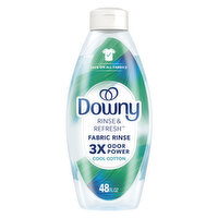 Downy Laundry Odor Remover and Fabric Softener, 48 fl oz, Cool Cotton, 48 Fluid ounce