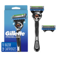 Gillette ProGlide Razor for Men, Handle + 2 Blade Refills, 1 Each