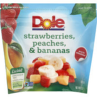 DOLE Strawberries, Peaches, & Bananas, 14 Ounce