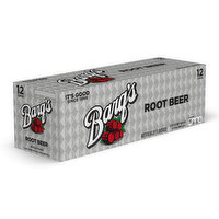 Barq's Root Beer Soda Soft Drink, 12 fl oz, 12 Each