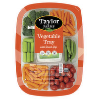 Taylor Farms Vegetable Tray, with Ranch Dip, 8 Ounce