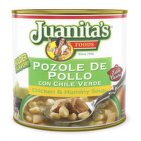 Juanita's Soup, Chicken & Hominy, 25 Ounce