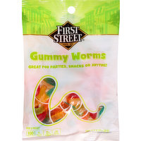 First Street Gummy Worms, 5 Ounce