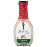 Skinnygirl Dressing, Fat Free/Sugar Free, Poppyseed, 8 Fluid ounce