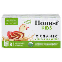 Honest Kids Juice Drink, Organic, Appley Ever After, 8 Boxes, 8 Each