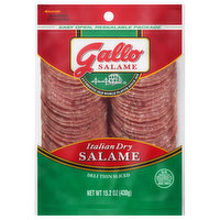 Gallo Salame Gallo Salame® Deli Thin Sliced Italian Dry Salami Lunch Meat, 15.2 oz, 15.2 Ounce